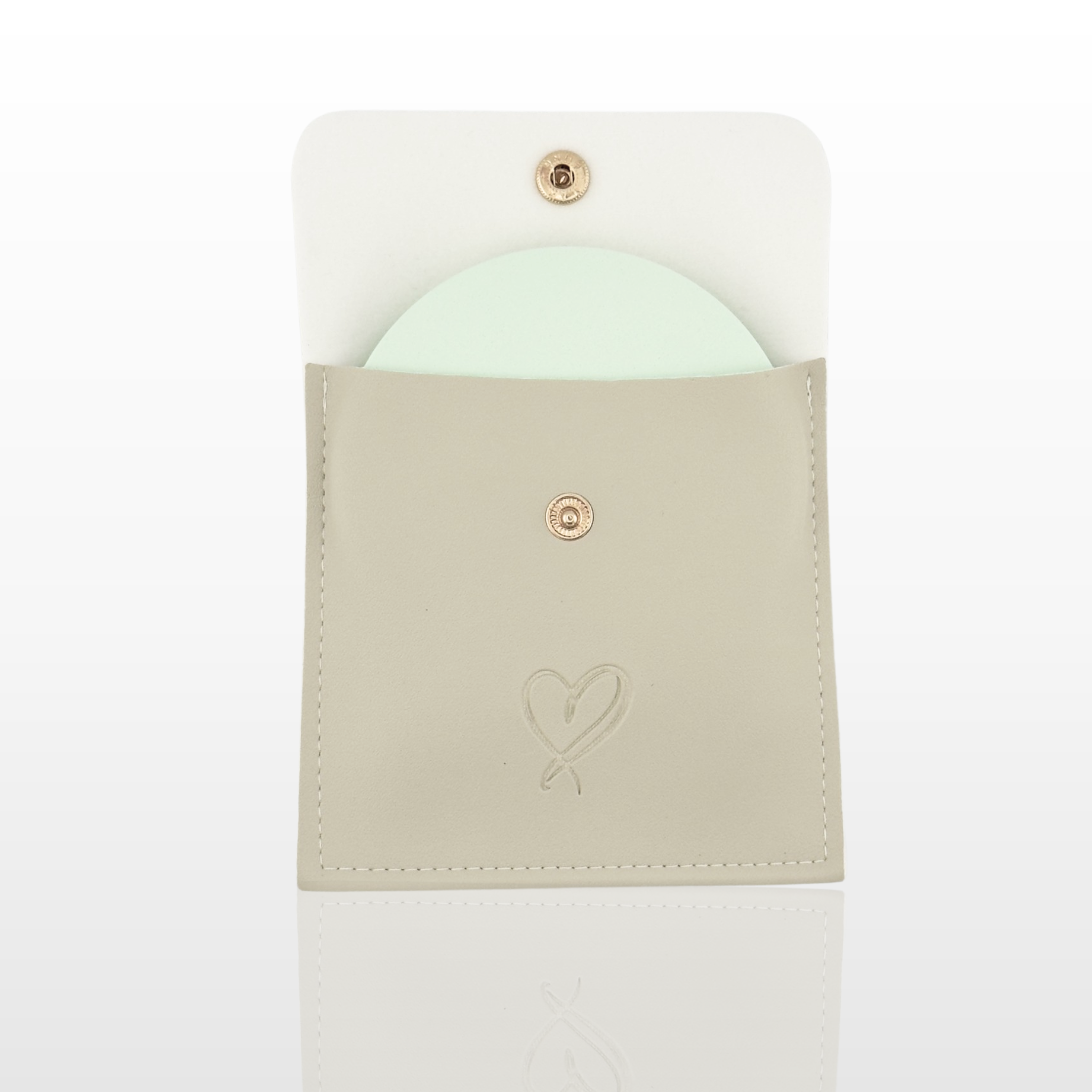 Semper Compact Luxe Mirror Green
