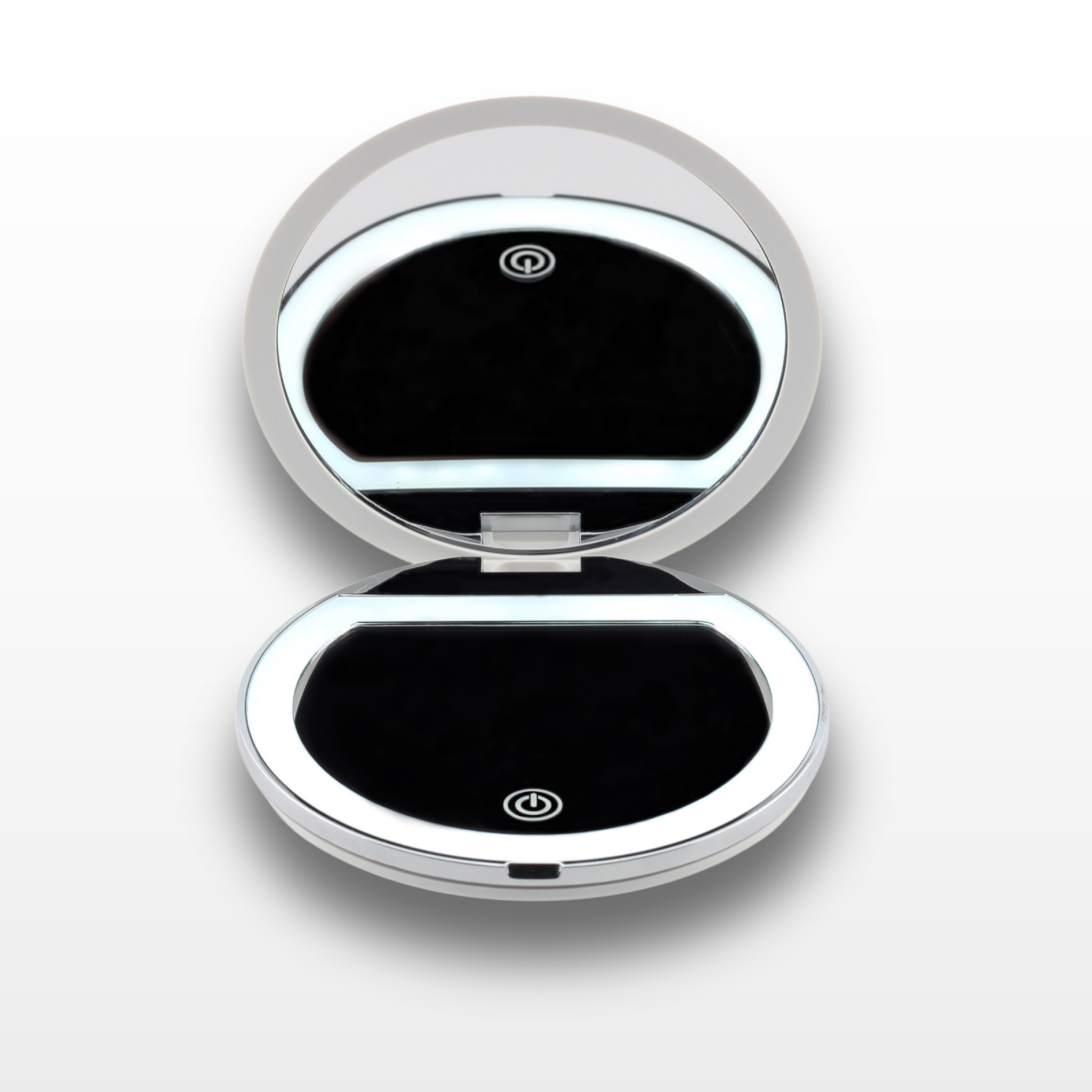 Semper Compact Luxe Mirror White