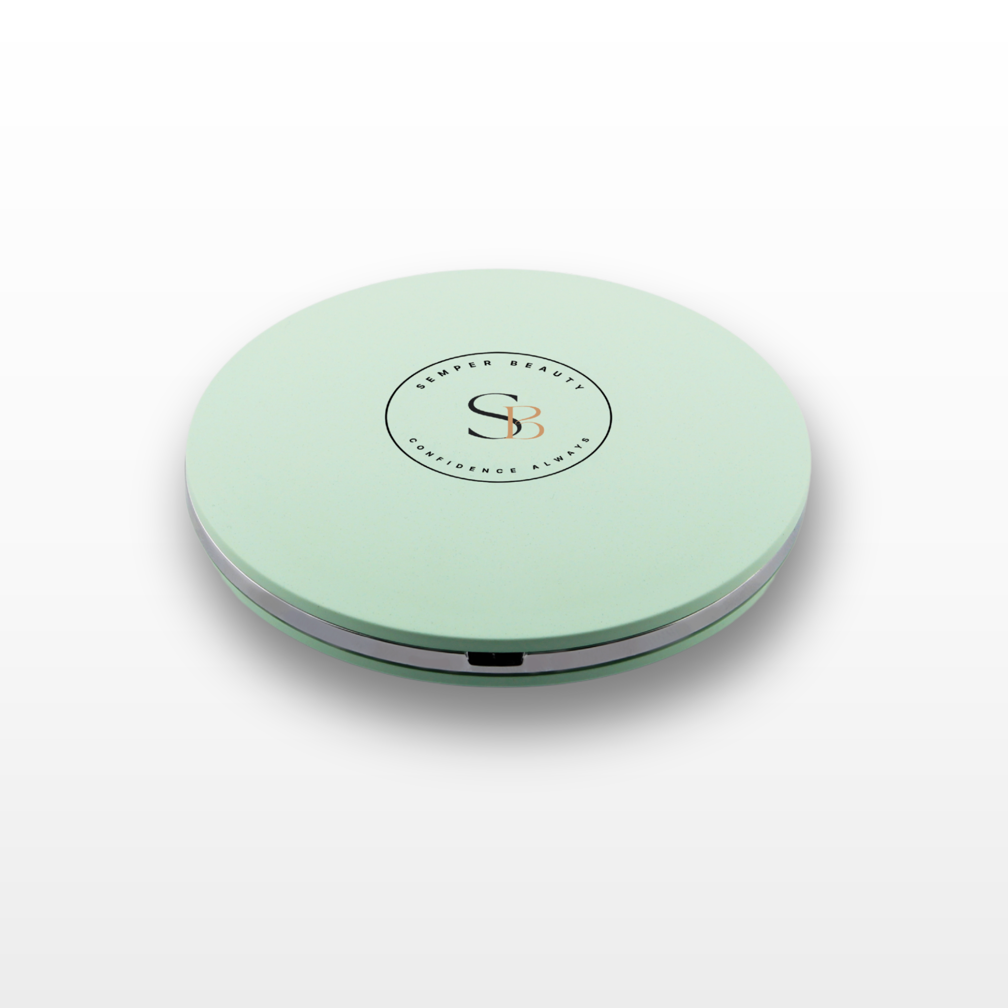 Semper Compact Luxe Mirror Green