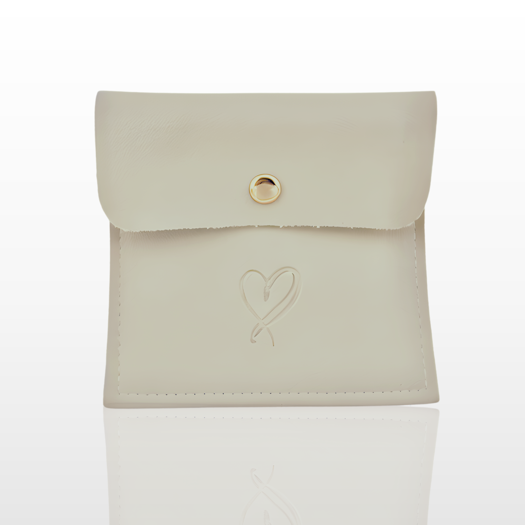 Semper Compact Luxe Mirror White